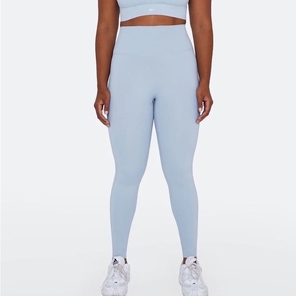SET ACTIVE Pants - SETactive | LUXFORM® LEGGINGS | FROST BLUE